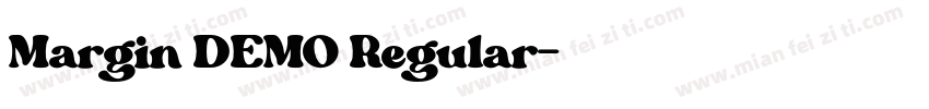 Margin DEMO Regular字体转换